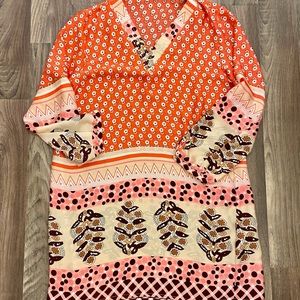 Beautiful Silk Tunic Top Sz S